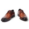 leather derby casual formal shoes